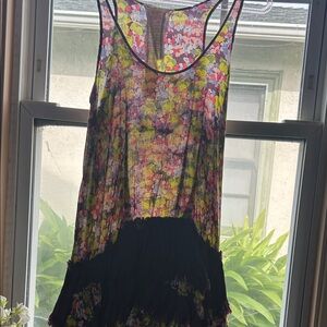 Colorful Floral Women's Camisole Top